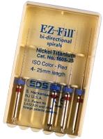 EZ-FILL Wurzelfllsystem Packung 4 Wurzelfller 25 mm ISO 025
