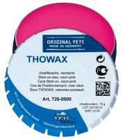 THOWAX Stick-on-Wachs Dose 70 g, neonpink