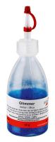 Glimmer Flasche 50 g blau