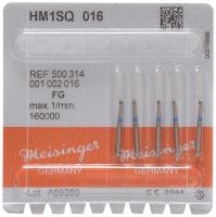 HM-Bohrer 1SQ Packung 5 Stck schnittfr. Verz. Querhieb, FG, blau, Figur 001, ISO 016