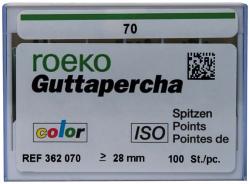 Guttapercha ISO color Packung 100 Stck ISO 070