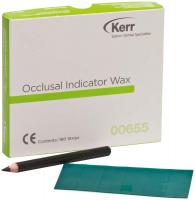 Occlusal Indicator Wax Packung 180 Wachsstreifen, 1 wasserfester Stift