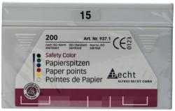 Papierspitzen Safety Color Packung 200 Stck ISO 015