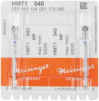 HM-Bohrer 71 Packung 2 Stck HP, Figur 001, ISO 040