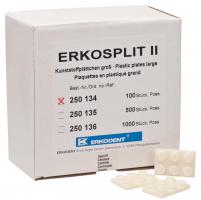 ERKOSPLIT II Packung 100 Kunststoffplttchen gro