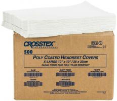 Crosstex Tcher Karton 500 Stck wei, 25 x 33 cm