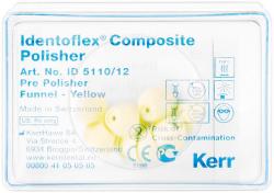 Identoflex Composite Packung 12 Stck unmontiert, gelb, Figur Kelch