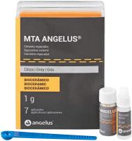 MTA-Angelus Packung 1 g Zement grau, 3 ml destilliertes Wasser, 1 Messlffel