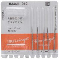 Chirurgie Frser HM 34IL Packung 5 Stck FG XXL, Figur 415, 6 mm, ISO 012