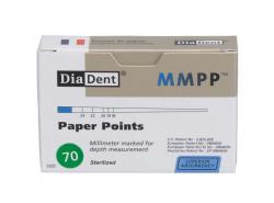 DiaDent Papierspitzen Packung 200 Stck ISO 070