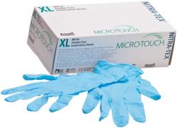 MICRO-TOUCH Nitrax-Tex Packung 100 Stck puderfrei, blau, XL