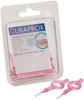 CURAPROX CPS prime handy Praxisbox 100 Stck 08 pink,  3,2 mm, 4 Halter UHS 409 