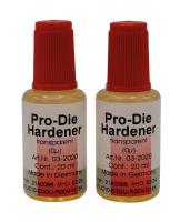 PRO-Die Hardener Packung 2 x 20 ml transparent