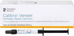 Calibra Veneer Packung 2 x 1,8 g Spritze Try-In, bleach