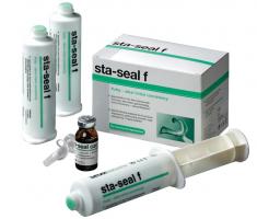 sta-seal f Standardpackung 3 x 80 ml Dosierspritze, 10 ml Flasche cat f